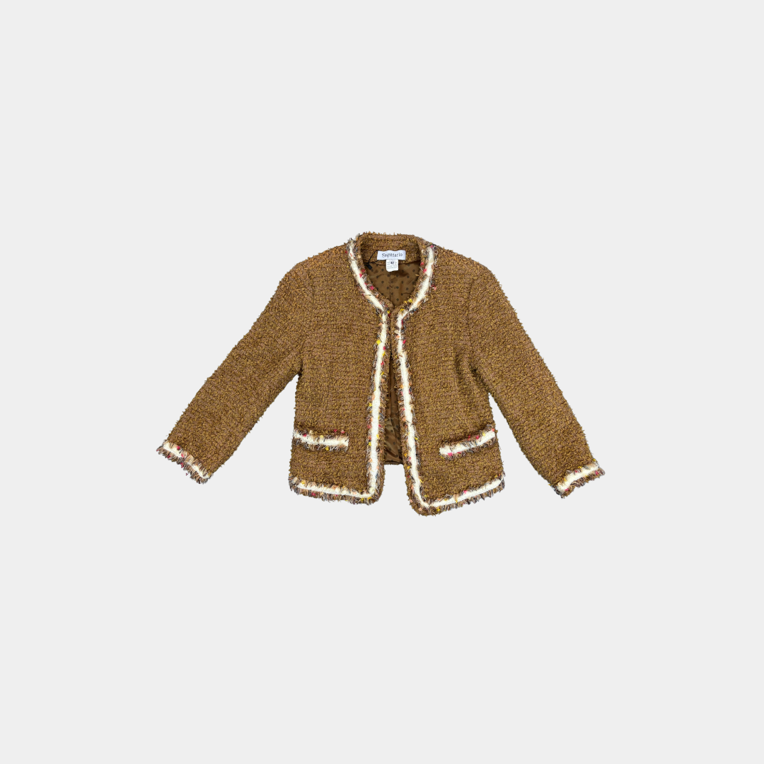 Vintage Brown Tweed Jacket