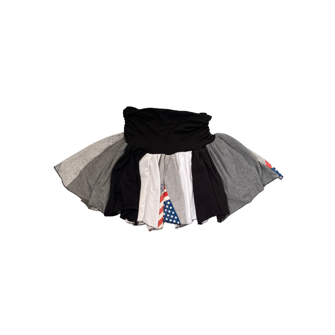 ONE-OFF SPORTY SPICE SKIRT